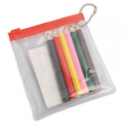 Bolsa PVC lápices de colores